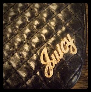 Juciy Couture Leather Wallet Wristlet Clutch